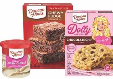 $3 off When You Spend $10 on Duncan Hines or Dolly Parton's Baking Mix, Keto Friendly Mix