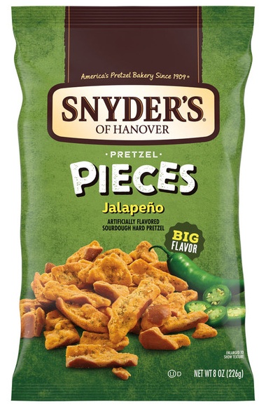 Snyder's Jalapeno Pretzel Pieces - 