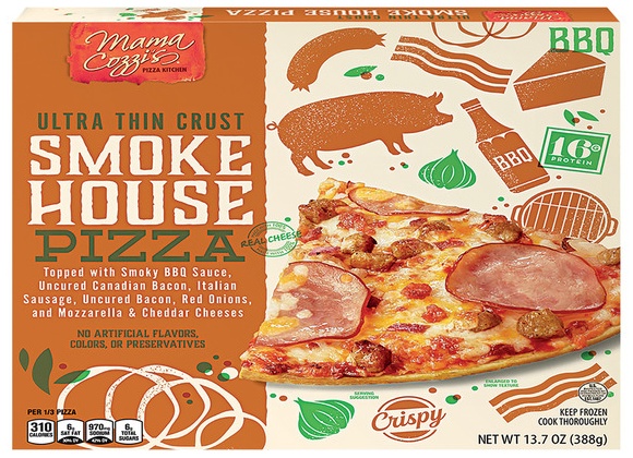 Mama Cozzi's Pizza Kitchen Ultra-thin crust Smokehouse Pizza - 