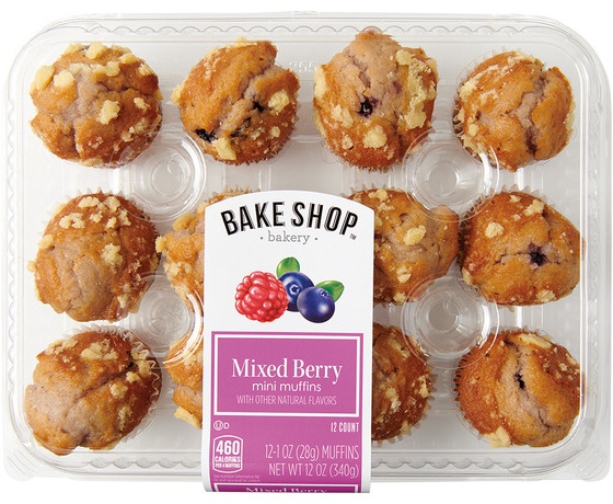 Bake Shop Mixed Berry Muffins -