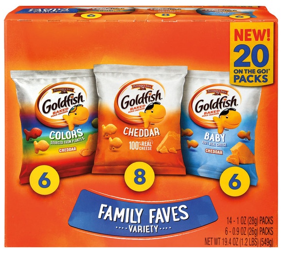 Pepperidge Farm Goldfish Family Faves - 
