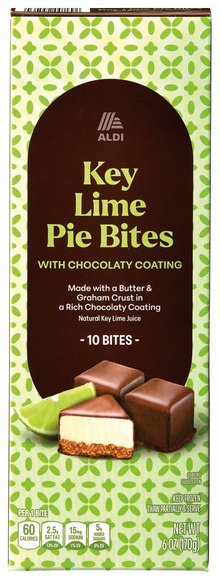 Chocolate Covered Pie Bites - Key Lime