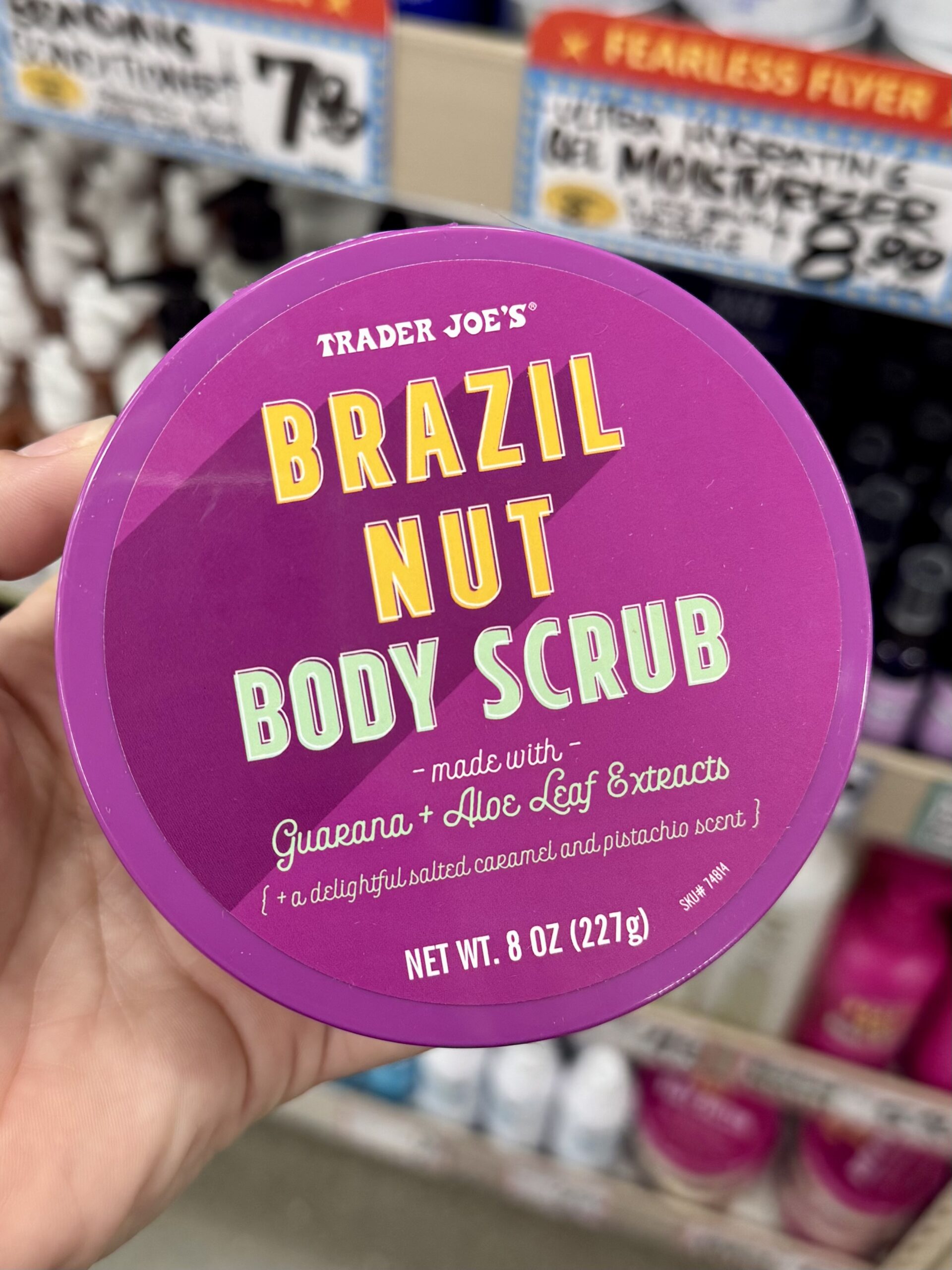 Brazil Nut Body Scrub - in store