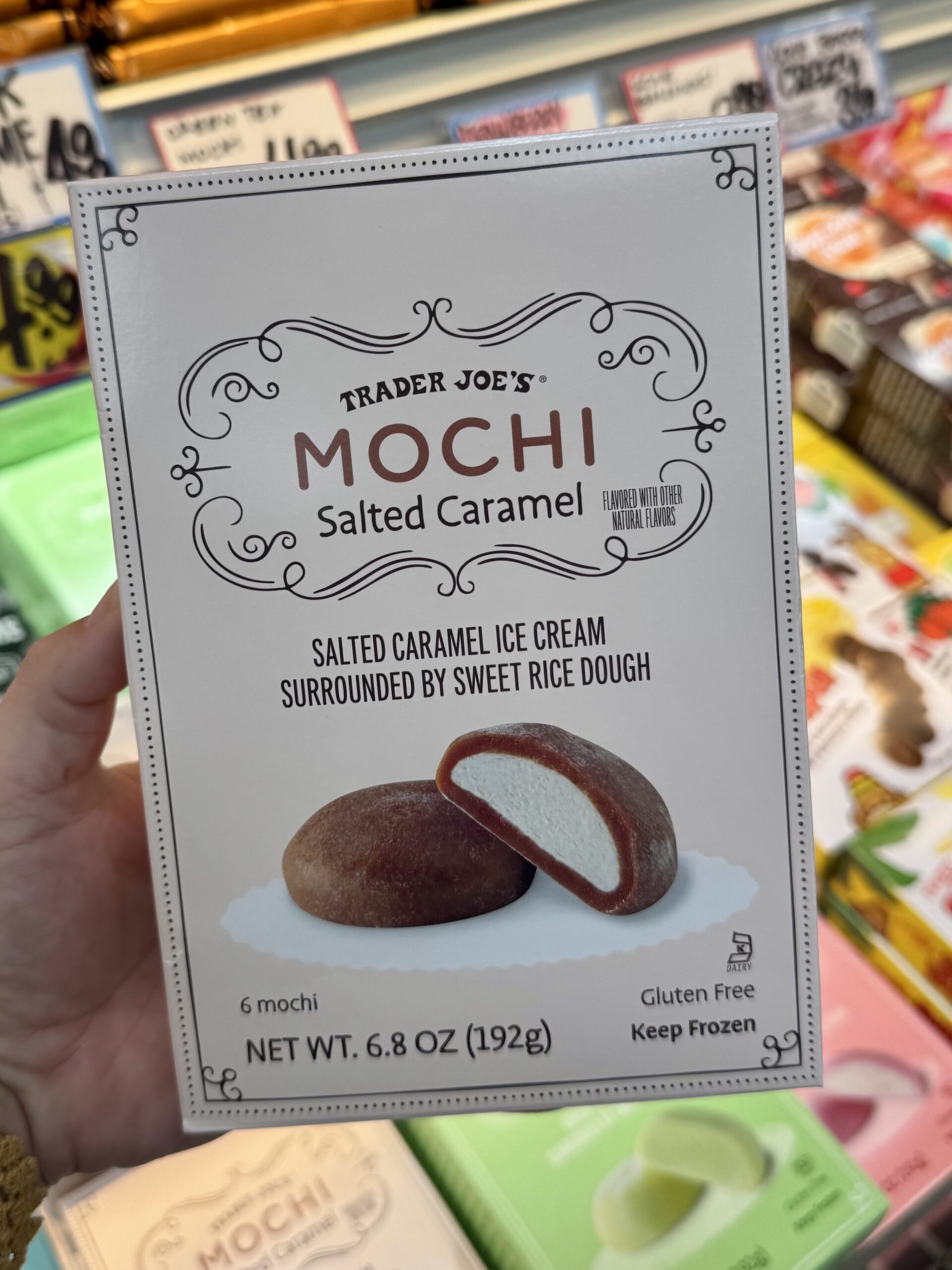 Salted Caramel Mochi - in store