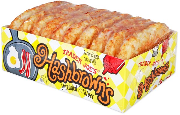 Hashbrowns — Price: ~$2.99 for 22.5 oz (10 patties)