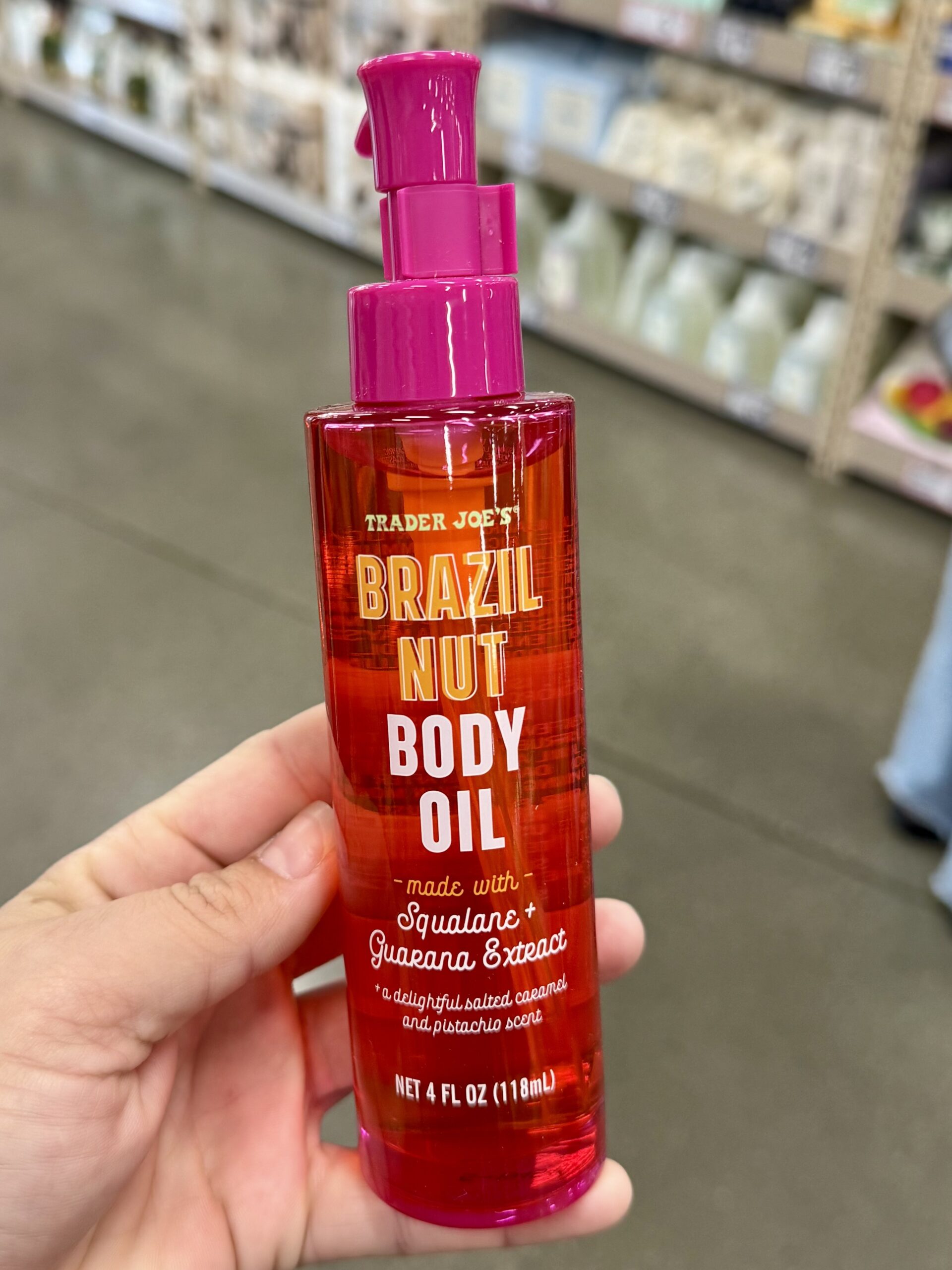 Brazil Nut Body Oil - in store