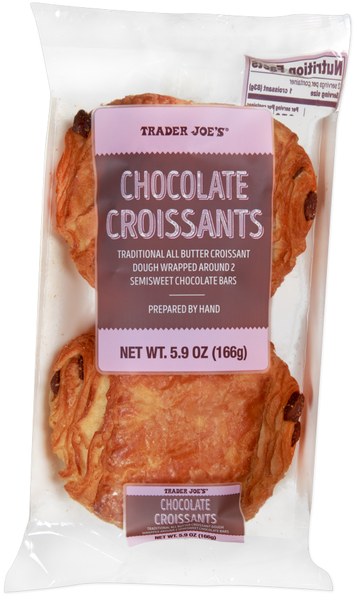 Chocolate Croissants — Price: ~$4–$5 for pack