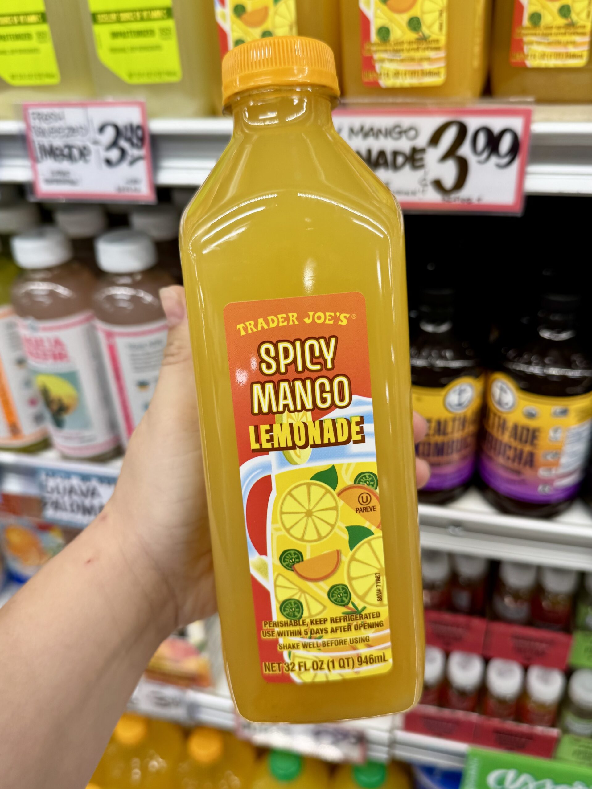Spicy Mango Lemonade - in store