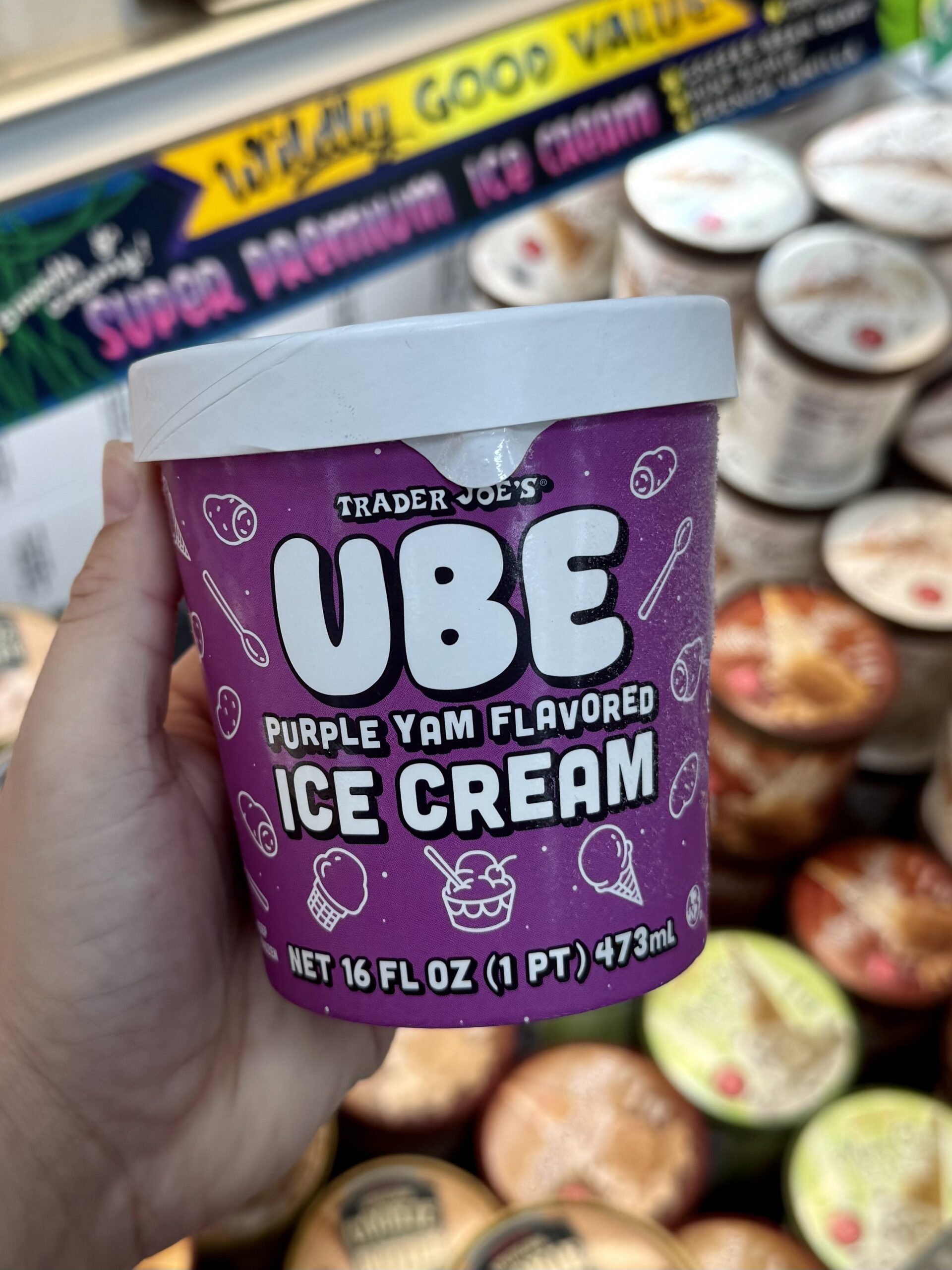 Ube Ice Cream - in store