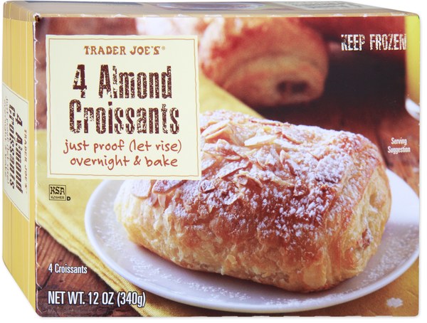 Almond Croissants — Price: ~$4–$5 for pack