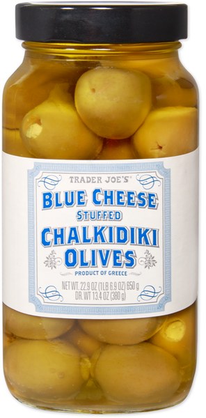 Blue Cheese Stuffed Chalkidiki Olives – ~$4.49