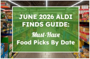 June 2026 Aldi Finds Guide: Must-Have Food Picks By Date