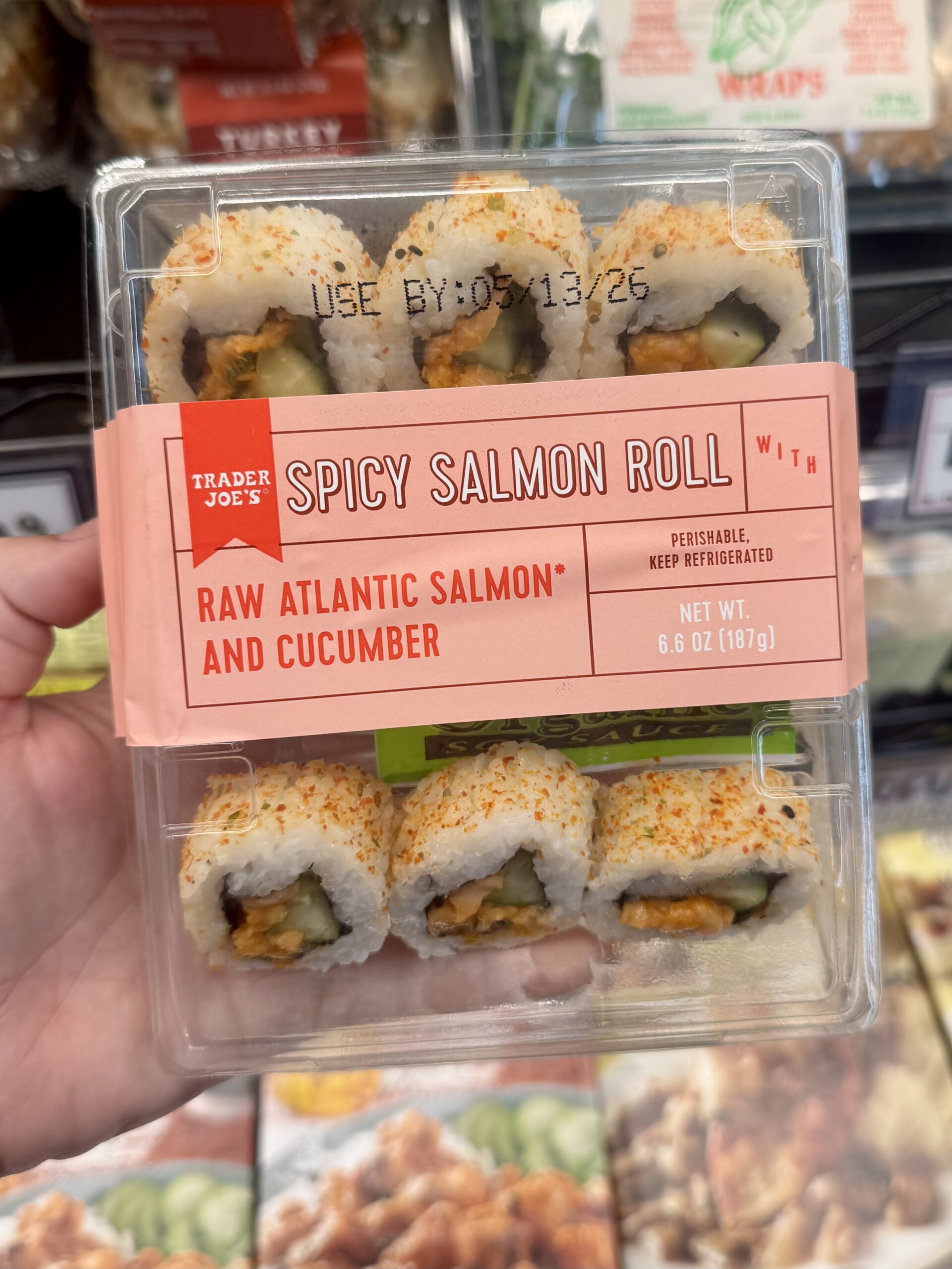 Spicy Salmon Roll - in store