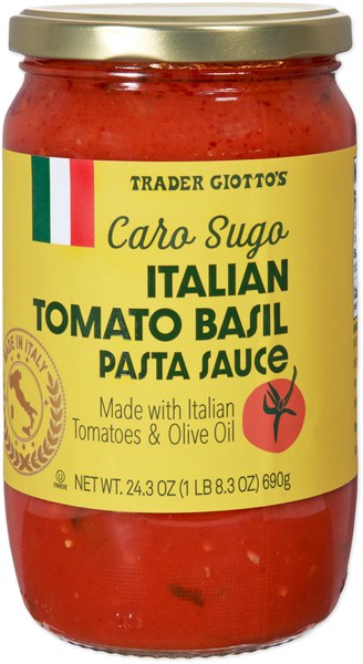 Caro Sugo Tomato Basil Sauce – $4.99 / 24.3 Oz