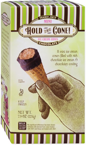 Chocolate Hold the Cone! Mini Ice Cream Cones — Price: Varies (~$4)
