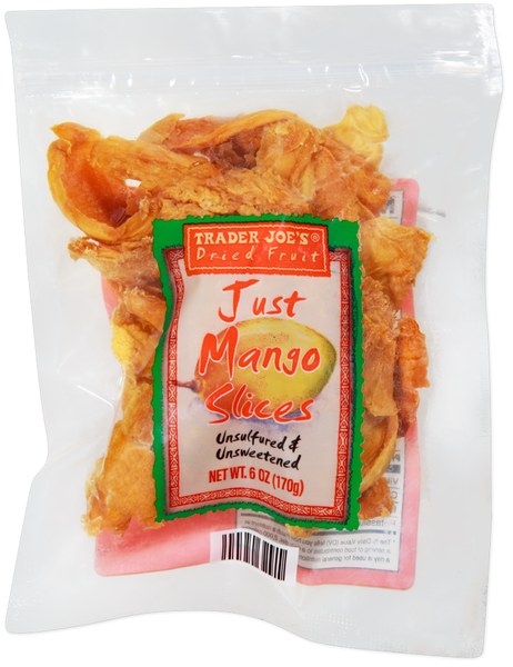 Just Mango Slices (Dried Mango) – $3.29 / 6 Oz