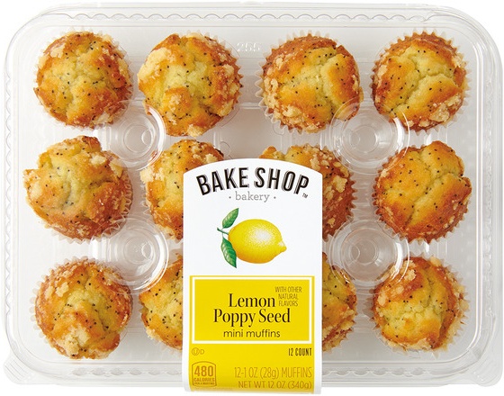 Bake Shop Lemon Poppy Seed Muffins -