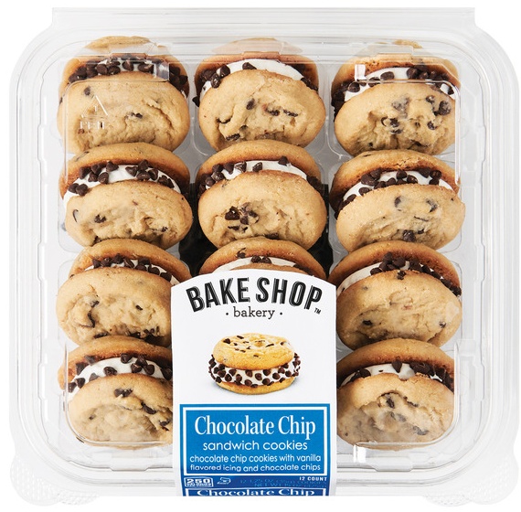 Bake Shop Chocolate Chip Cookie Sandwich - 