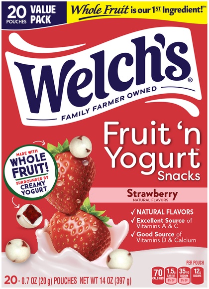 Welch's Fruit N Yogurt Snacks -