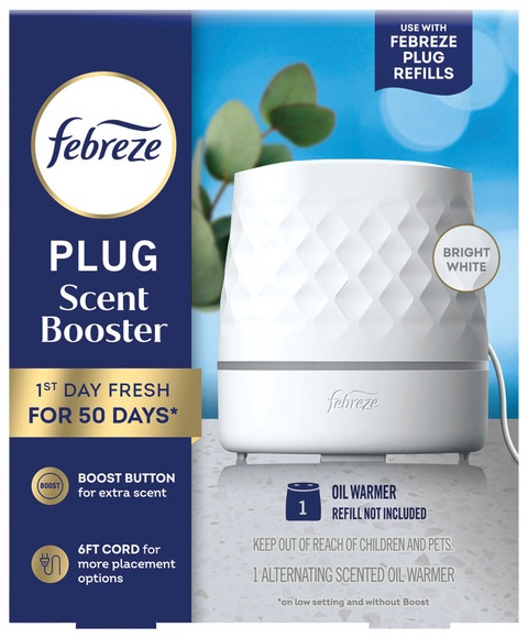 Febreze Black Plug Scent Booster - 1ct