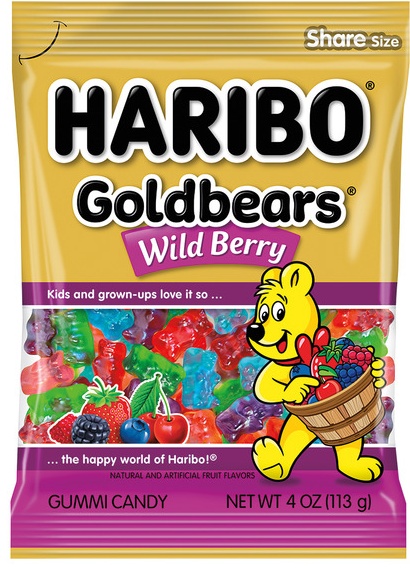 Haribo Wildberry gummy candy - 