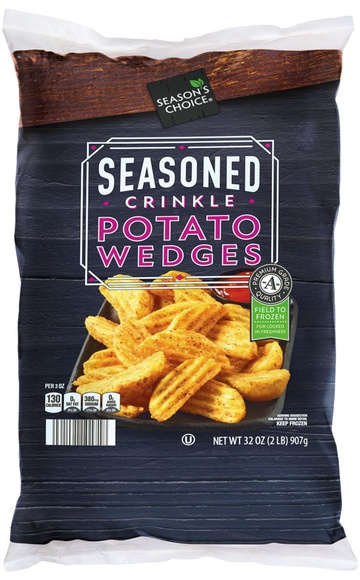 Seasons Choice Seasoned Crinkle Wedge Potatoes - 