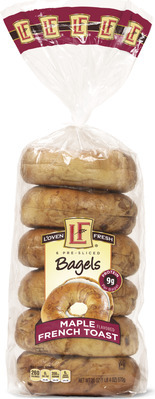 L'oven Fresh Hawaiian or Maple French Toast Bagels