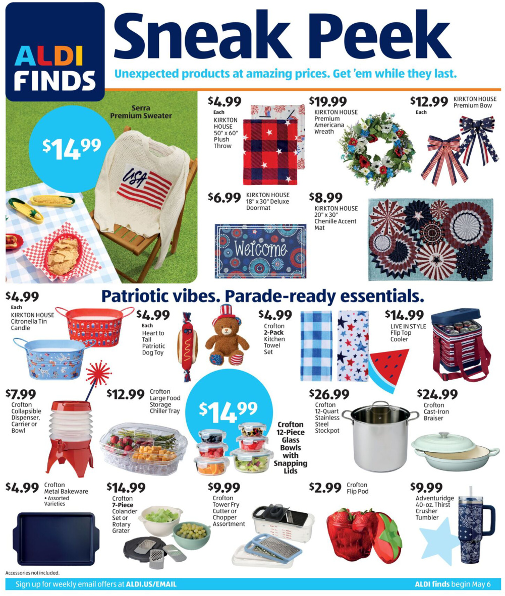 Sneak Peek Flyer (5/6 to 5/12) Page 1