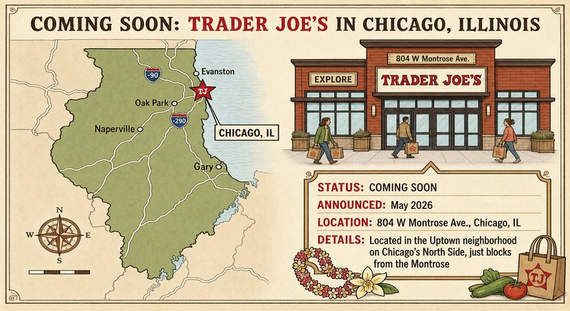 Coming Soon: Trader Joe's in Chicago, Illinois