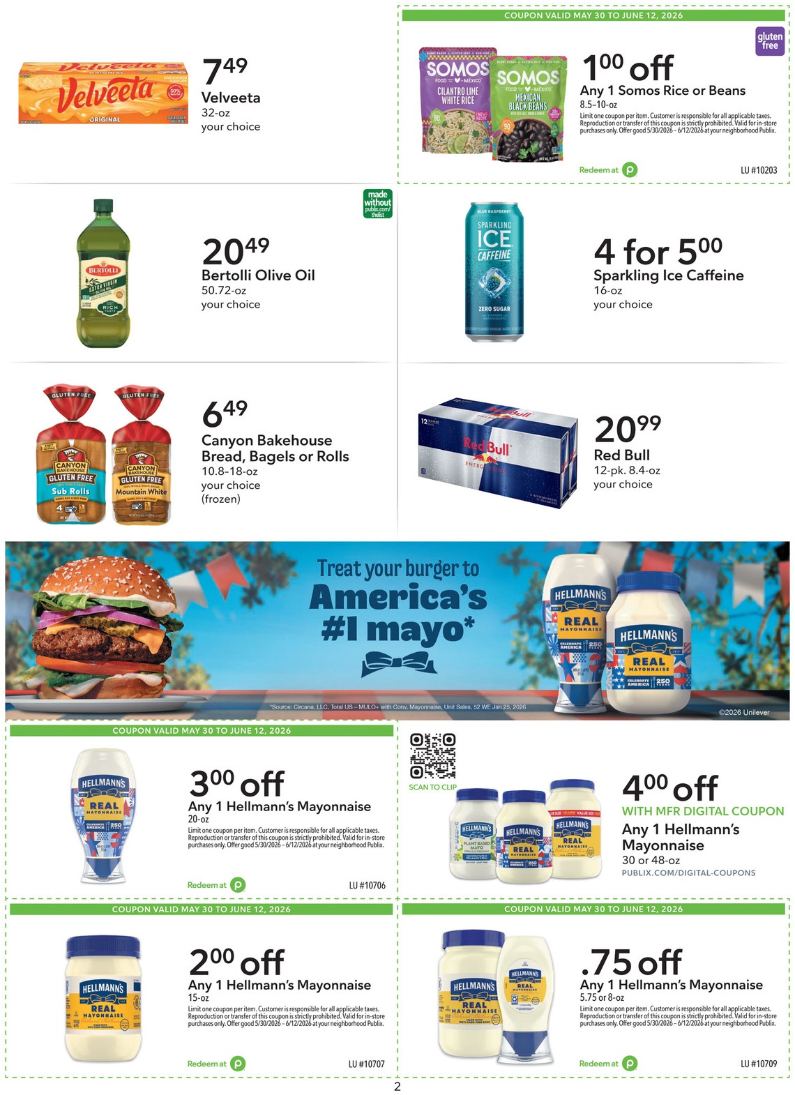 Publix Extra Savings Flyer Page 2
