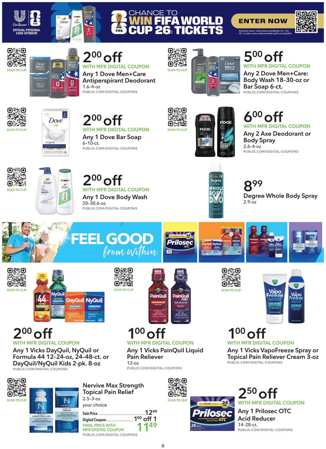 Publix Extra Savings Flyer Page 6