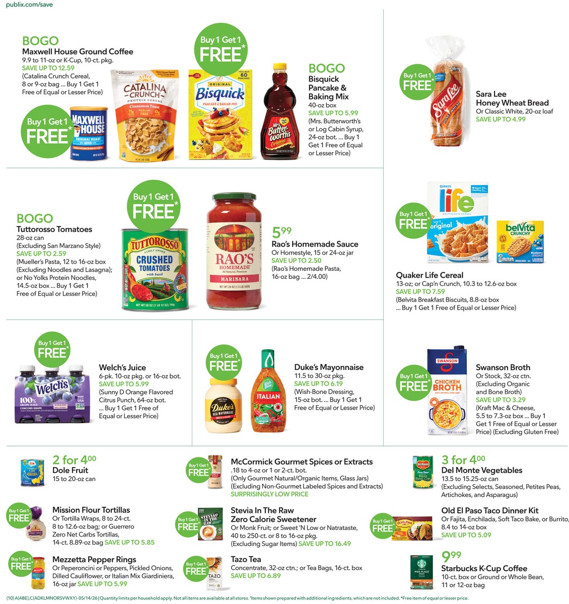 Publix Weekly Ad Page 10