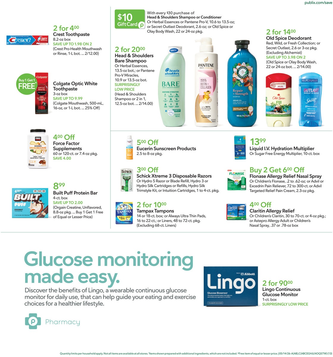 Publix Weekly Ad Page 13