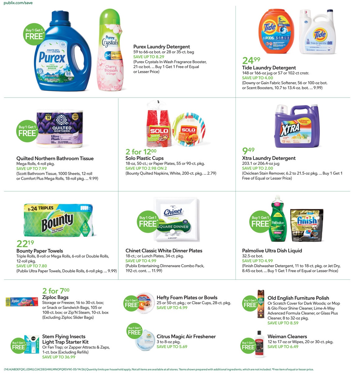 Publix Weekly Ad Page 14