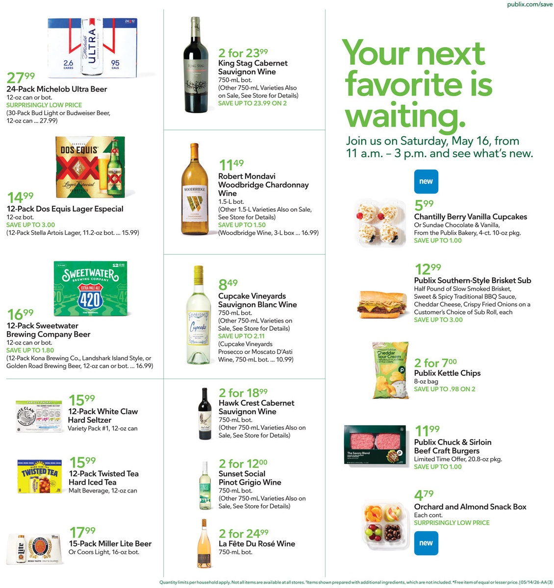 Publix Weekly Ad Page 3