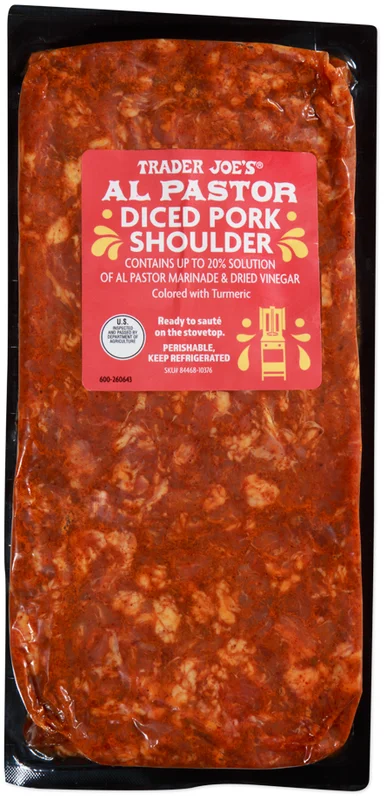 Al Pastor Diced Pork Shoulder