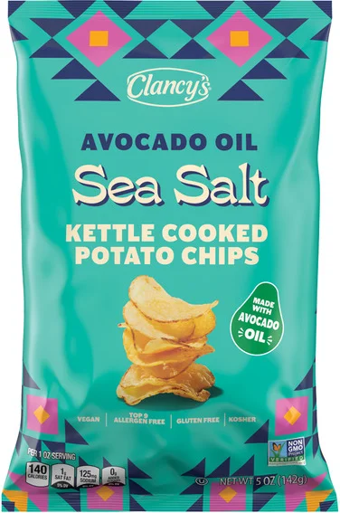 Clancy's Avocado Oil Sea Salt Kettle Cooked Potato Chips