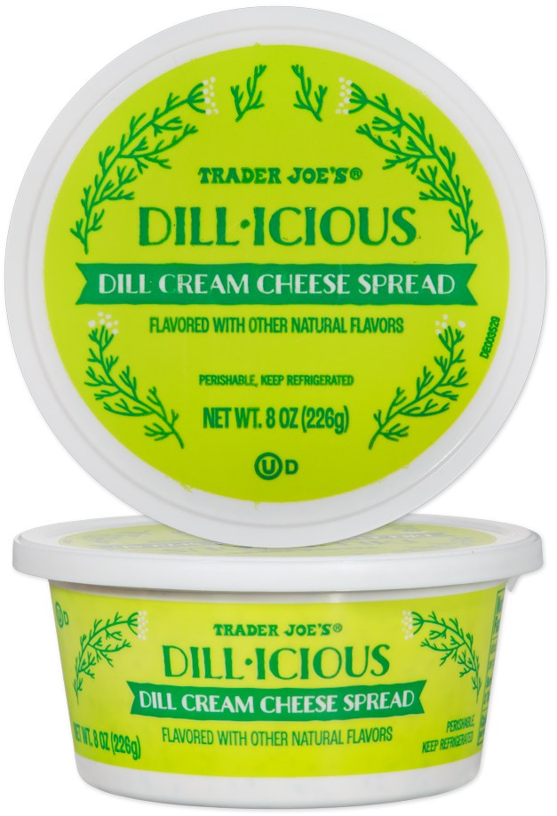 Dill-icious Cream Cheese Spread at Trader Joe’s