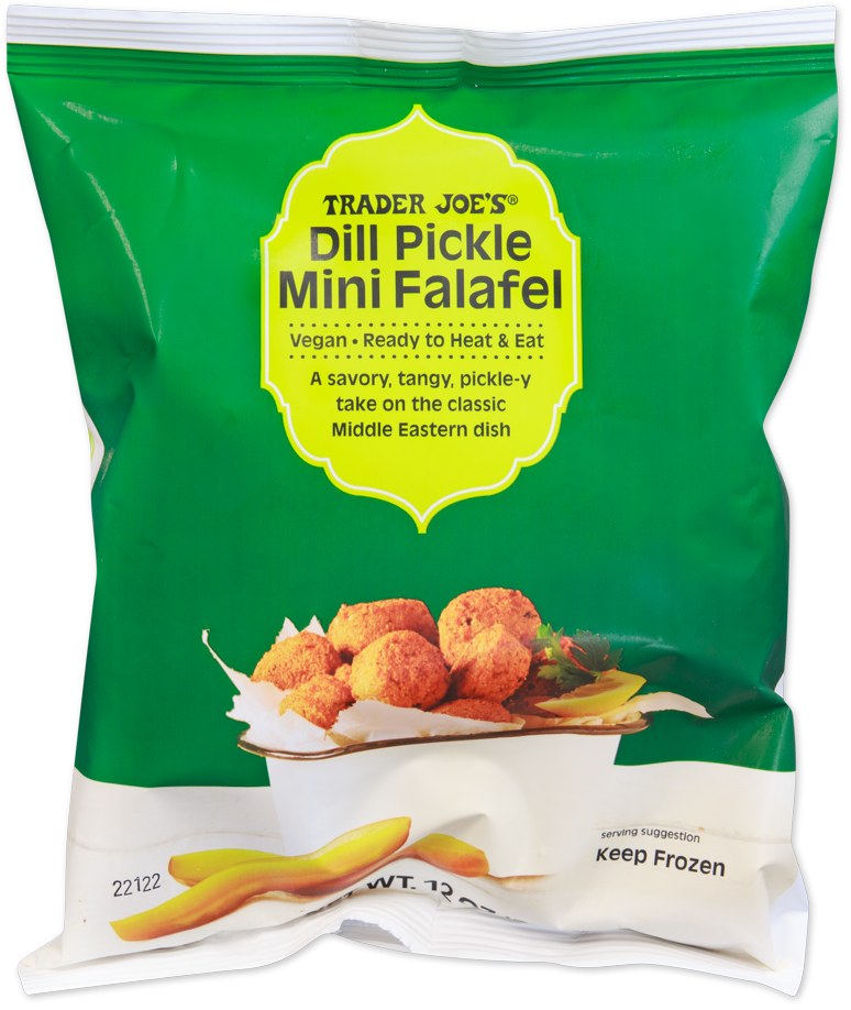 Dill Pickle Mini Falafel at Trader Joe’s