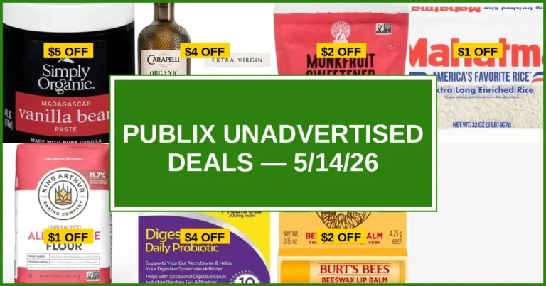 Publix Unadvertised