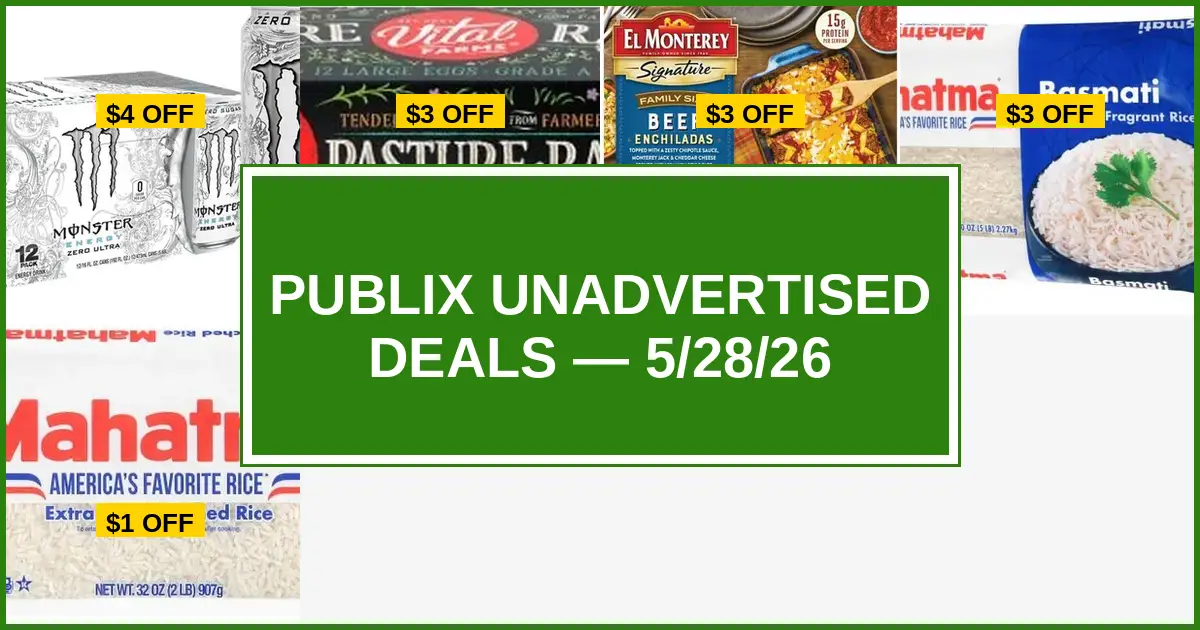 Publix Unadvertised Deals