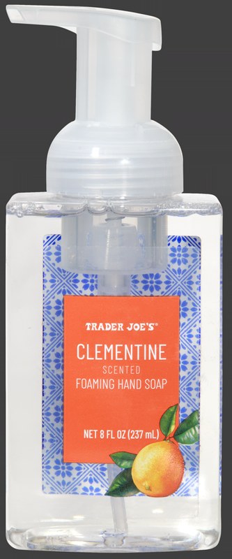 Clementine Scented Foaming Hand Soap at Trader Joe's