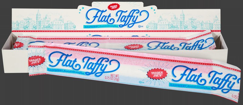 Flat Taffy at Trader Joe's