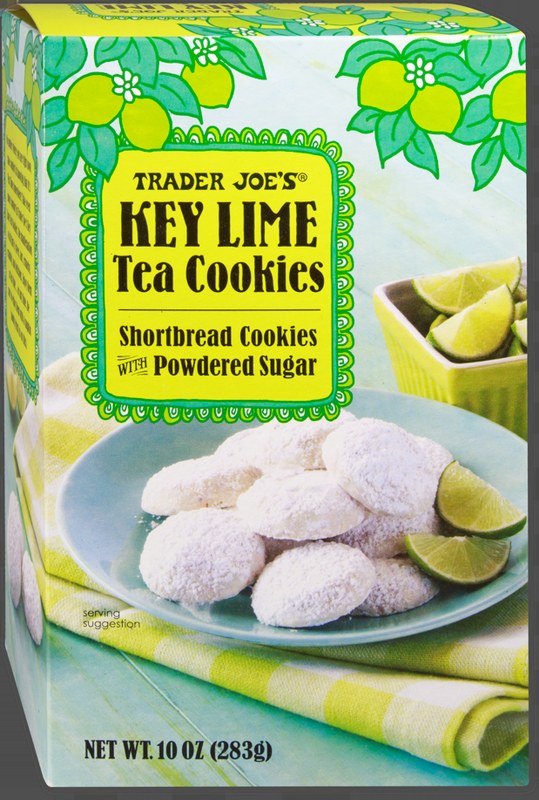 Key Lime Tea Cookies at Trader Joe's