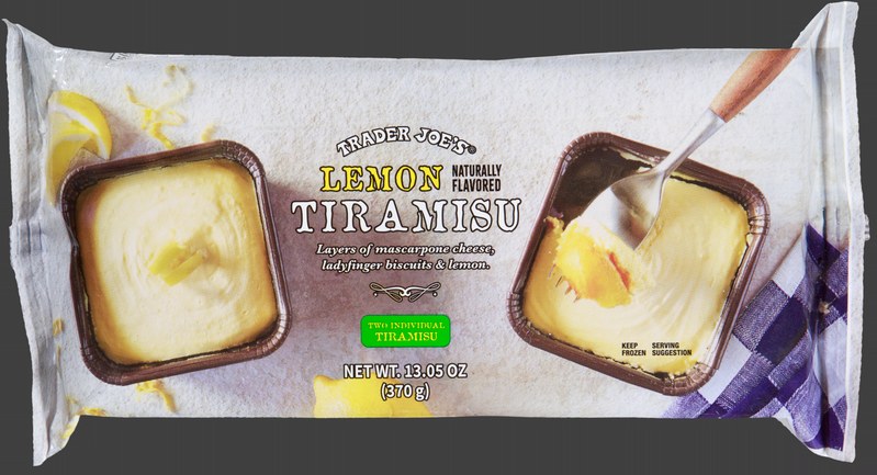 Lemon Flavored Tiramisu at Trader Joe's