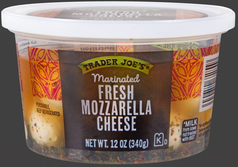 Marinated Fresh Mozzarella Cheese at Trader Joe's