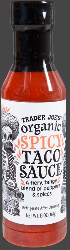 Organic Spicy Taco Sauce at Trader Joe's