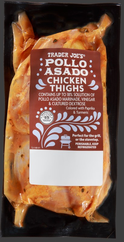 Pollo Asado Chicken Thighs at Trader Joe's