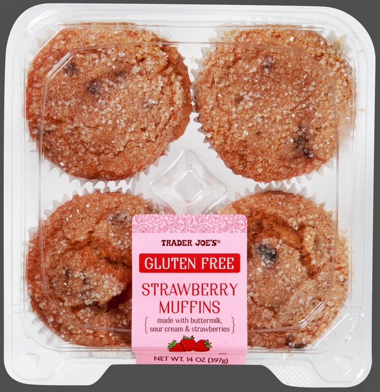Strawberry Muffins at Trader Joe's