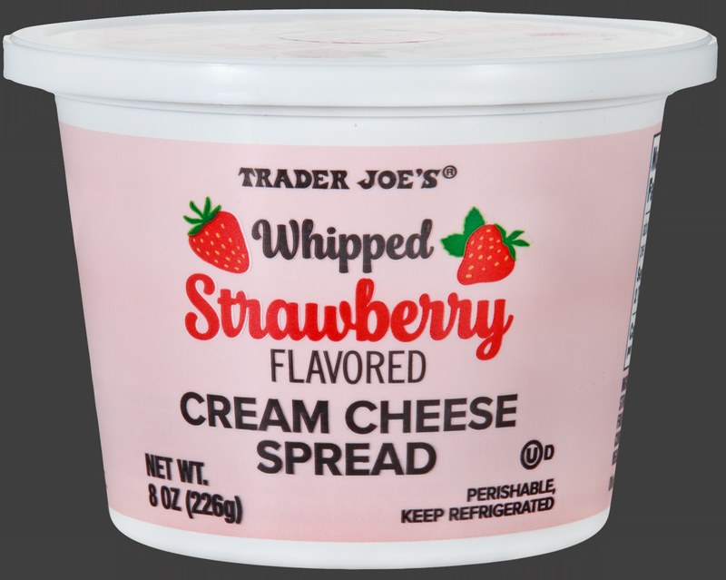 Whipped Strawberry Flavored Cream Cheese Spread at Trader Joe's